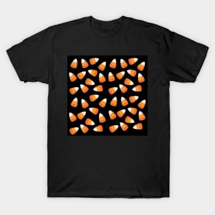 Halloween Candy Corn Pattern T-Shirt